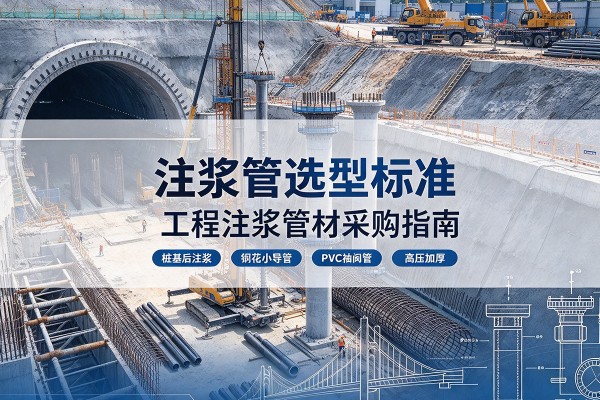 集宁注浆管选型标准