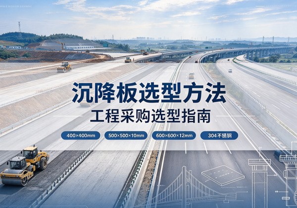 集宁沉降板选择方法