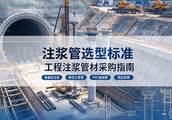 集宁注浆管选型标准